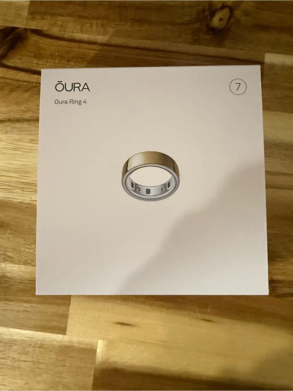 Oura Ring 4 - Size 7 - Gold